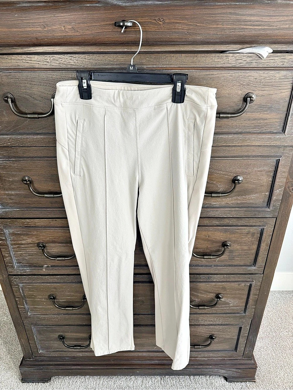 Athleta Venice Pintuck High Rise Wide Leg Pant Pants White Size 8